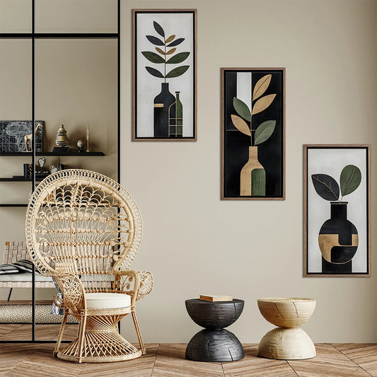 3D Wall decor Stickers (Set of 3pcs)